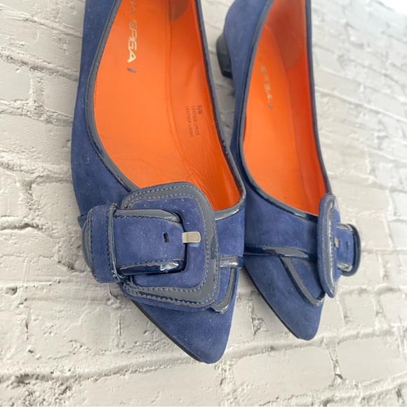 VIA SPIGA - DEANDRA MARINE BUCKLE FLATS - Picture 5 of 6